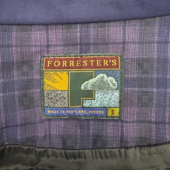 Forrester’s Women’s Gore-Tex Purple Plaid Golf Windbreaker Set - Picture 4 of 12